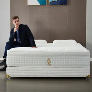 高级家庭床垫卷起口袋床垫装在盒子里加厚舒适大床床垫