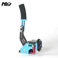 NBL USB G25 G27 G29 T500 T300 FANATECOS Abrazadera de freno de mano para juego de carreras Sim Comunicación por cable Rojo Negro Azul