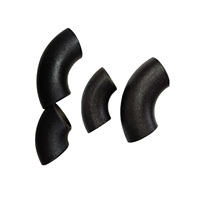 Coude en acier au carbone ASNE B16.9 Sch20 Sch60 Xs SGP sans soudure