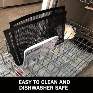 2024 Non-stick Rotisserie 40*33CM BBQ <b>Mesh</b> <b>Grill</b> Mat Reusable BBQ <b>Grill</b> <b>Mesh</b> Mat - Product Image 6