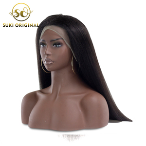 2020 más producto de Venta caliente rizado Peluca de cabello humano paquetes con el cierre de la Virgen <span class=keywords><strong>Yaki</strong></span> brasileño para las mujeres negras - Product Image 4
