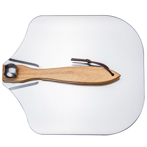 Pala para <span class=keywords><strong>Pizza</strong></span> Plegable con Mango de Madera, Espátula de Aluminio para <span class=keywords><strong>Pizza</strong></span> de 12 Pulgadas, Pala Metálica para <span class=keywords><strong>Pizza</strong></span> con Cortador - Product Image 3
