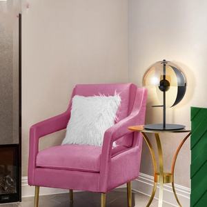 Lámpara de escritorio de cristal decorativa Vintage posmoderna luz LED Control remoto Pantalla de madera para dormitorio mesita de noche sala de estar nuevo diseño - Product Image 2