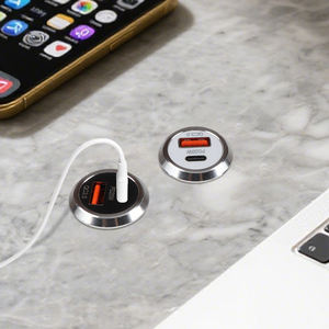 Fynova PD20W Smart Sofa Desktop USB-C USB-A Charge <span class=keywords><strong>rapide</strong></span> Chargeur de meuble en plastique pour la <span class=keywords><strong>maison</strong></span> ou le bureau - Product Image 5