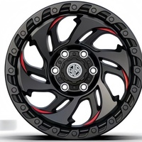 168 Roues forgées de haute qualité personnalisées, roues tout-terrain pour Tank 300, Pajero BJ40, Wrangler, Equation Leopard, Haval H9, Navigator One