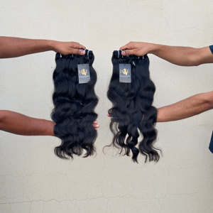 Brazilian Raw Indian Temple Human Hair Bundle Bodywave Cuticle Aligned Virgin Human Hair Extension Bundles Suppliers - Product Image 2