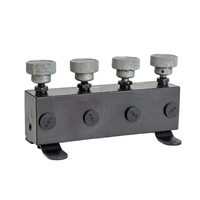 Machine de traitement de barres omnibus multifonctionnelle 4-en-1 personnalisée de 1,5 kW pour la découpe, le pliage et le poinçonnage de barres de cuivre