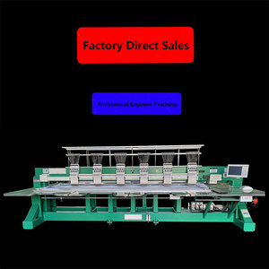 대형 멀티 헤드 산업용 완전 자동 컴퓨터 자수 기계 - Product Image 4