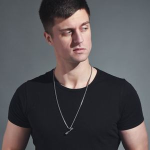 Fashion Fitness Barbell <b>Dumbbell</b> Men Necklace Domineering Titanium Steel Clavicle Couple Pendant Necklace - Product Image 3