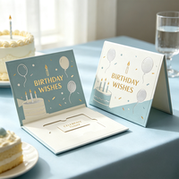 Porta Tarjetas de Regalo Magnético de Papel Reciclado Recubierto Personalizado y Carpeta para Tarjetas de Membresía VIP con Impresión UV y Cinta