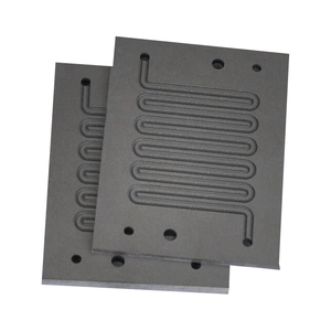 Cường độ cao 0.8mm Kích thước hạt cao than chì tinh khiết khối bôi trơn 36mpa nén cường độ luyện kim ứng dụng than chì - Product Image 3