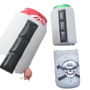 Strong 4mm Neoprene Magnetic Can Cooler Sleeves 12 oz Heavy-Duty Magnets Reliable Neoprene S-Cooler Bags - Product Image 1