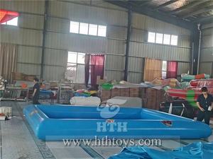 <span class=keywords><strong>Piscine</strong></span> gonflable géante personnalisable <span class=keywords><strong>HTH</strong></span> pour enfants, usage commercial, en PVC, forme rectangulaire, garantie 1 an - Product Image 5