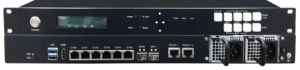 Commutateur IP redondant 1U haute densité <span class=keywords><strong>8</strong></span> ports GE avec transfert automatique en cas de perte de <span class=keywords><strong>signal</strong></span>, prise en charge du panneau de contrôle à distance RS422 pour diffusion 24/7 - Product Image 2