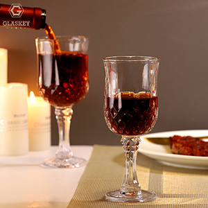 Thickened <strong>Diamond</strong> Goblet Shot Whisky Glass Embossed Red Wine Glass Champagne Glass Modern Wine Glasses Dinning Table <strong>Glassware</strong> - Product Image 4