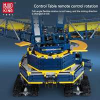 Moule King 17006 4588PCS Ingénierie Série Godet-roue Pelle Bloc de Construction Modèle Technique Jouet Éducatif Festival Cadeau
