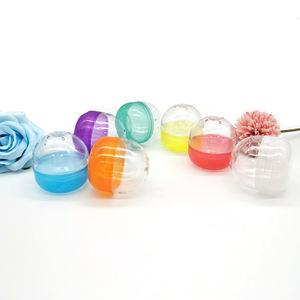 BX196 थोक फैक्टरी प्रत्यक्ष खाली कंटेनर के विभिन्न आकार प्लास्टिक आश्चर्य अंडा - Product Image 6