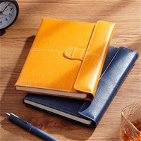 Carnet de notes professionnel A5 avec logo personnalisé-Bloc-notes de bureau créatif avec pages colorées de qualité supérieure 250369-A