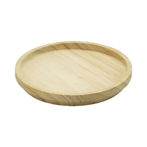 BSCI FACTORY Bowls Set Serving Rubber <strong>Wood</strong> Cherry Material Dinner Fruit Tray Dinner Wooden <strong>Plate</strong> for Food - Product Image 3