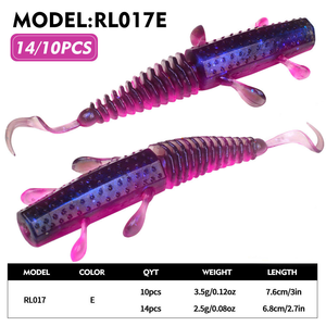 เหยื่อปลอมกุ้ง<span class=keywords><strong>ลอย</strong></span>น้ำ WEIHE 6 สี ขนาด 6.8 ซม. 7.6 ซม. ทำจาก TPE หางแบบเข็มเกลียว ไม่มีตะขอ สำหรับตก<span class=keywords><strong>ปลา</strong></span>แบส <span class=keywords><strong>ปลา</strong></span>เทราต์ <span class=keywords><strong>ปลา</strong></span>เพิร์ช <span class=keywords><strong>ปลา</strong></span>แครปปี้ - Product Image 6