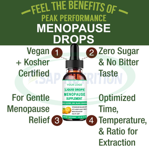 Ausreson ผลิตภัณฑ์สำหรับผู้หญิงสำหรับผู้หญิงยาหยอดสมุนไพรโปรไบโอติกสำหรับวัยหมดประจำเดือนฉลากส่วนตัว - Product Image 4