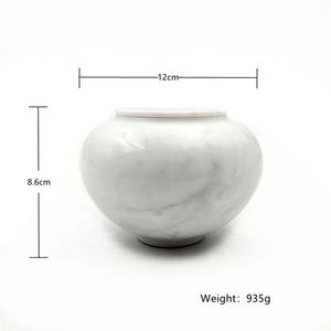 Dog <strong>Urns</strong> <strong>Cat</strong> <strong>Urns</strong> Natural White Marble <strong>Urns</strong> for Ashes - Product Image 5