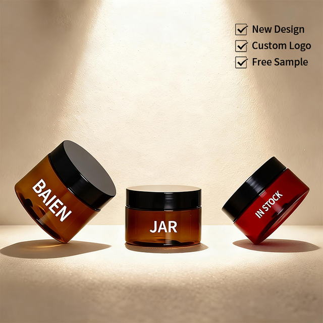Free Samples 50 g 100 ml 150 Gram 200ml Various Sizes Jar Skin Care Colors 5G 15G 8Oz Colored Lids Jars for Face Body Care
