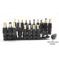 Hot 10 pièces/ensemble universel pour ordinateur portable, chargeur d'alimentation cc adaptateur embouts connecteur Jack à prise de charge