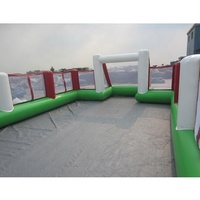Gran oferta campo de fútbol de jabón de agua inflable comercial personalizado