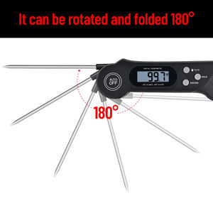 Termometer rumah tangga, baca instan memasak minyak Pizza panci Turki kopi Steak daging barbekyu - Product Image 6
