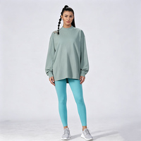 Robe T-shirt d'été personnalisée pour femme, T-shirts amples à manches longues en coton, T-shirt de marque tendance pour femme