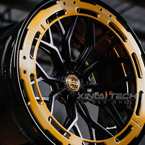 Jantes de voiture XINLAI monobloc/2 pièces en bronze forgé 15 18 20 21 22 24 pouces 5x114.3 5x112 5x130 pour voitures de luxe Benz Bmw - Product Image 5