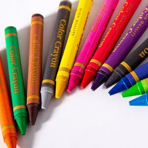 Crayons non toxiques personnalisés, 24 couleurs, crayons de dessin ronds pour enfants, crayons de dessin - Product Image 6