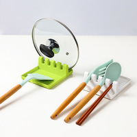 Cuillère de rangement en silicone facile à nettoyer en usine baguettes fourchette étagère accessoires de restaurant