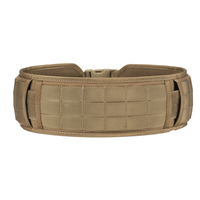 Ceinture tactique à fermeture de protection réglable robuste, ceinture de guerre à la taille