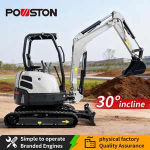 Spedizione Gratuita, Escavatore Cingolato Mini Powston 2t 1.5 Tonnellate con Motore Yanmar, Alta Potenza di Scavo per Uso Agricolo, Piccolo Escavatore - Product Image 2
