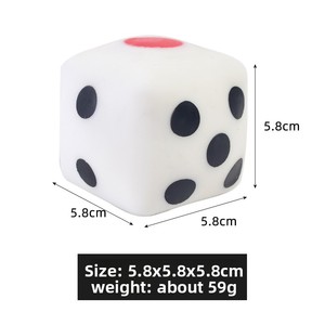 Jouet anti-stress en mousse souple à rebond lent, cube de 5,8 cm pour les jeunes, les adultes et les bureaux - Product Image 4