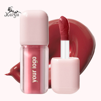 Fournisseur OEM de cosmétiques – Rouge à lèvres liquide hydratant, non collant, effet repulpant, brillance aquatique, couleur teintée, gloss à lèvres personnalisé