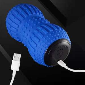 Elektrischer Faszienball Erdnussball Vibrationsmassage Schulter Nacken Taille Bein Muskelentspannung Fitness-Massagegerät - Product Image 2