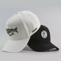 HS41 PVC Logo personnalisé Hydro étanche Performance Snapback chapeau flottant casquette de Baseball chapeaux avec logo personnalisé