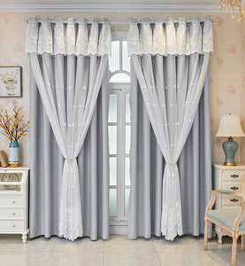 Blackout de doble capa de verano de Anne con cortinas modernas de gasa para habitación de niños - Product Image 6