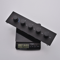 Baño música ducha 12 pulgadas LED lluvia negro ducha conjunto cascada lluvia ducha sistema caliente y frío mezclador grifo