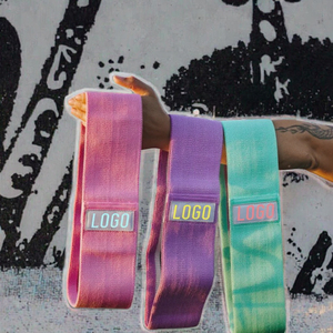 Juego de Bandas de Resistencia de Ejercicio de Ligera Resistencia, de Poliéster/Látex, con Logotipo Personalizado, Antideslizantes, Elásticas, para Glúteos, 3 Bandas, Círculo para Cadera - Product Image 3