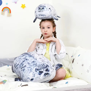 Bán buôn unisex siêu mềm con dấu nhỏ gối PP bông điền Aquarium đồ chơi sang trọng dễ thương giảm căng thẳng Thú nhồi bông sinh nhật - Product Image 5