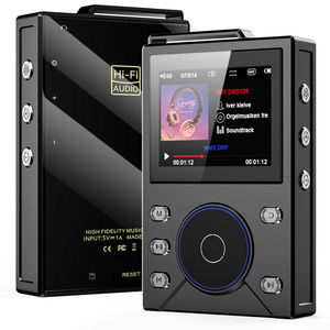 Lecteur MP3 audio haute fidélité personnalisé en usine, 2,4 pouces, DSD256, musique sans perte, prise en charge BT 5.3, carte TF 128 Go, lecteur audio numérique portable - Product Image 4