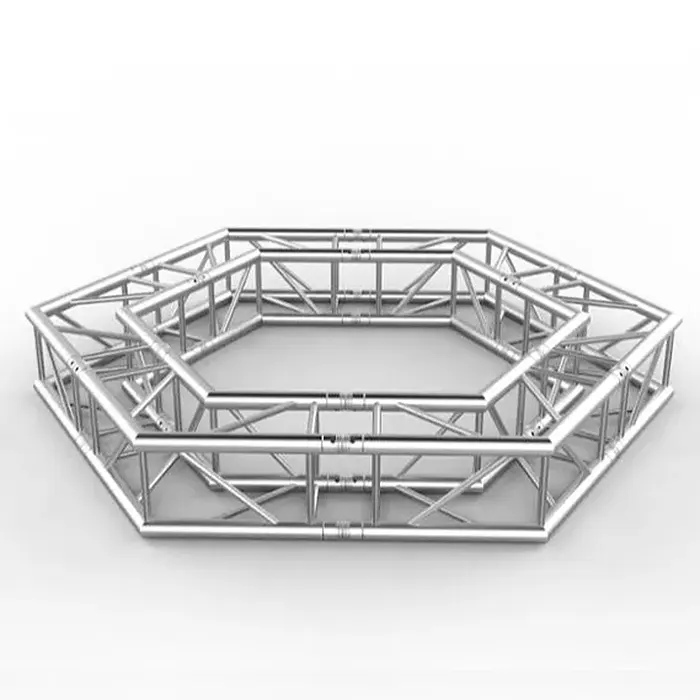 Stalen Basisplaat Bewegende Lichtbundel \/Stalen Truss-Basis Voor Podium Met Spie-En Boutverbinding