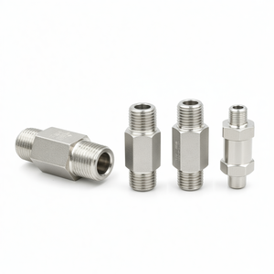 COVNA Vente de liquidation B2B Vanne de retenue manuelle en acier inoxydable 316/304 haute pression, filetage femelle hexagonal, non-retour, port 1/2 - Product Image 5