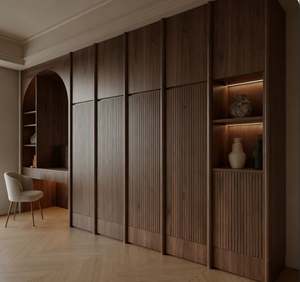 Armario Vintage Personalizado, Armario de Madera Antipolillas, Armario Detallado, Armario de Dormitorio para Decoración de Hogar de Lujo Clásico - Product Image 5