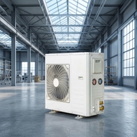Unidad de Condensación Totalmente Equipada, Refrigerada por Aire, Compresor de Congelación de 5 HP para Cámaras Frigoríficas