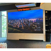 Écran LED Lecede pour intérieur, affichage mural LED COB à pas fin pour panneau d'information de sécurité pour les parcs aquatiques intérieurs